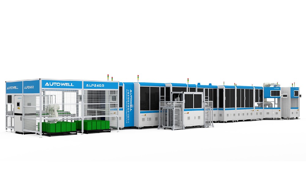 圆柱模组智能生产线